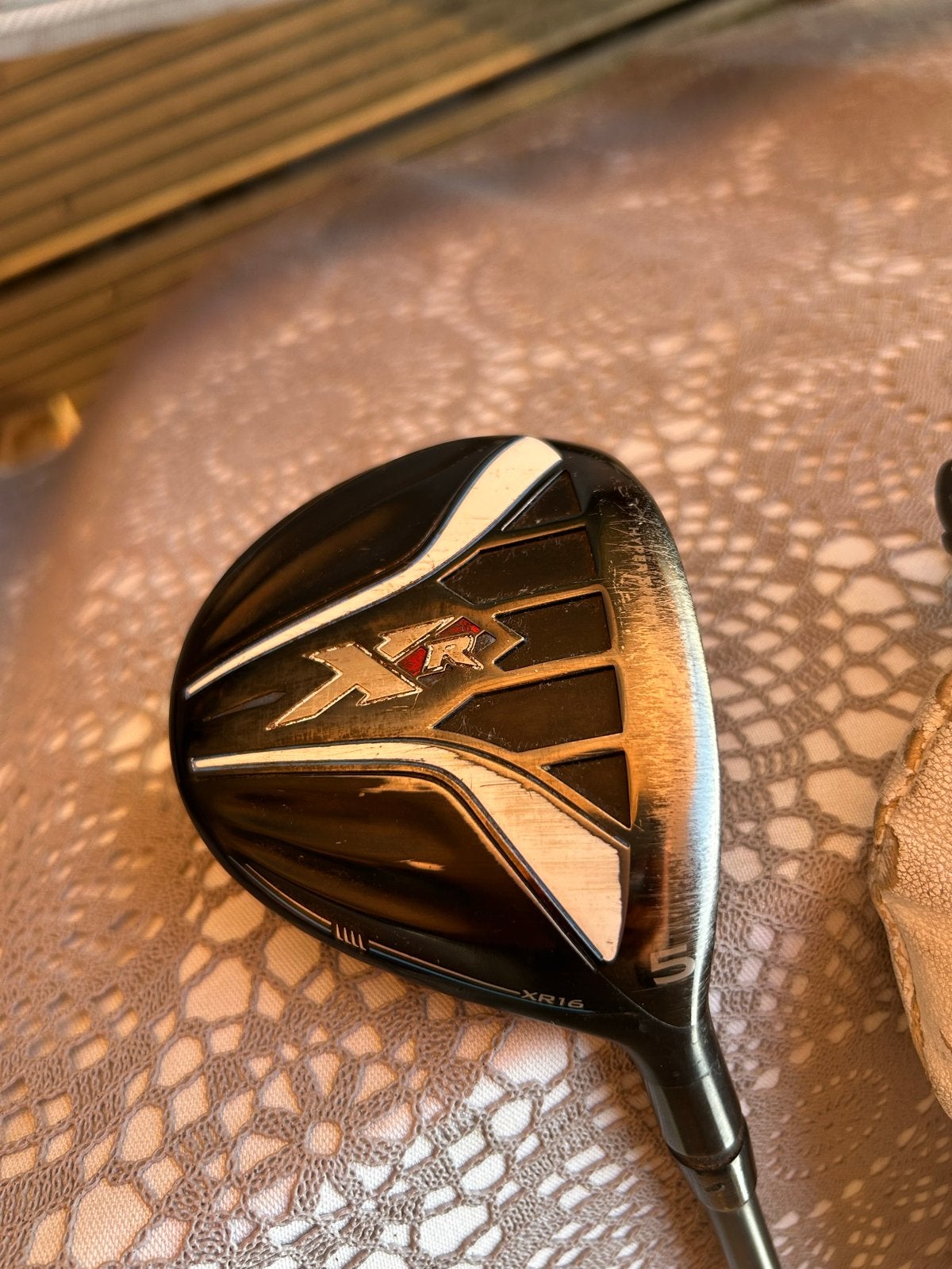 Callaway XR16 5-wood golfclub met headcover, Ophalen of Verzenden, Gebruikt, Club, Callaway