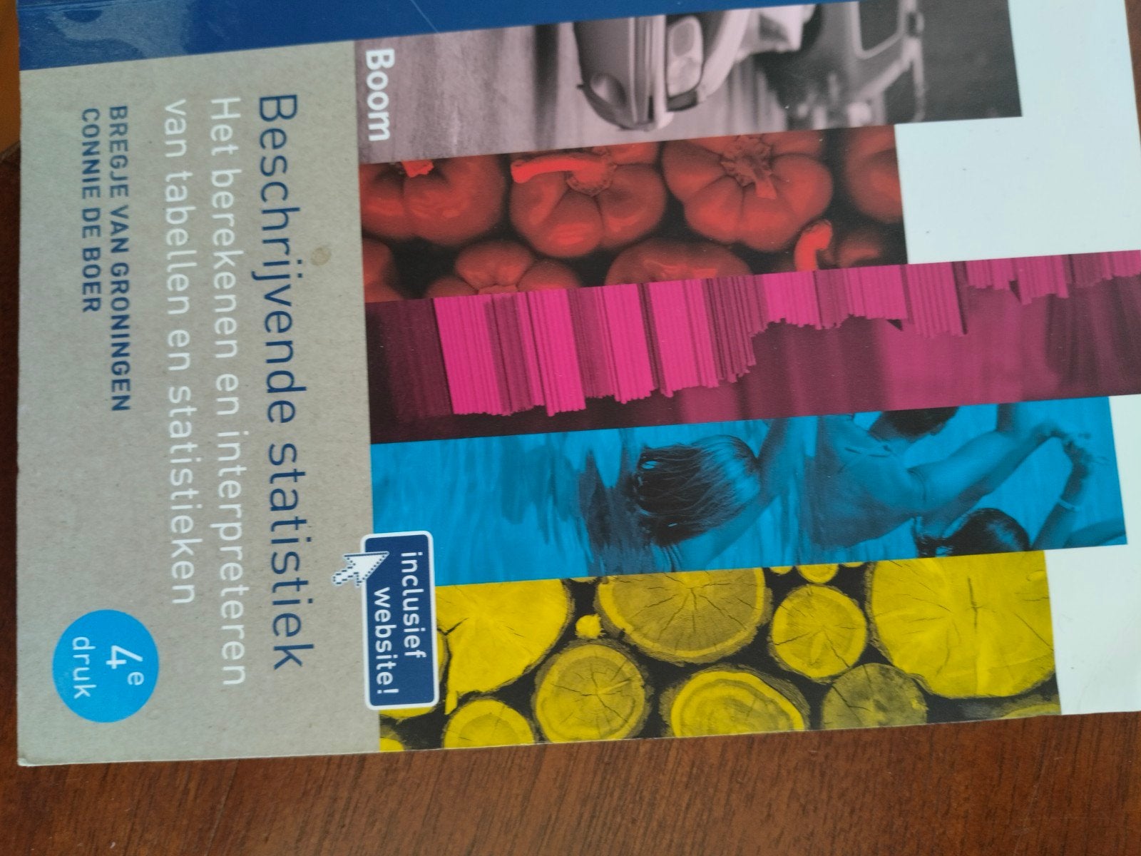 Beschrijvende statistiek - Studieboek 4e druk, Zo goed als nieuw, Bregje van Groningen, Connie de Boer, Gamma, HBO