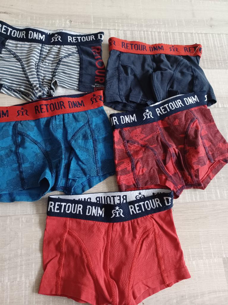 5x Stoere onderbroek maat 92 - merk Retour, Kinderen en Baby's, Kinderkleding | Maat 92, Nacht- of Onderkleding, Gebruikt, Ophalen of Verzenden