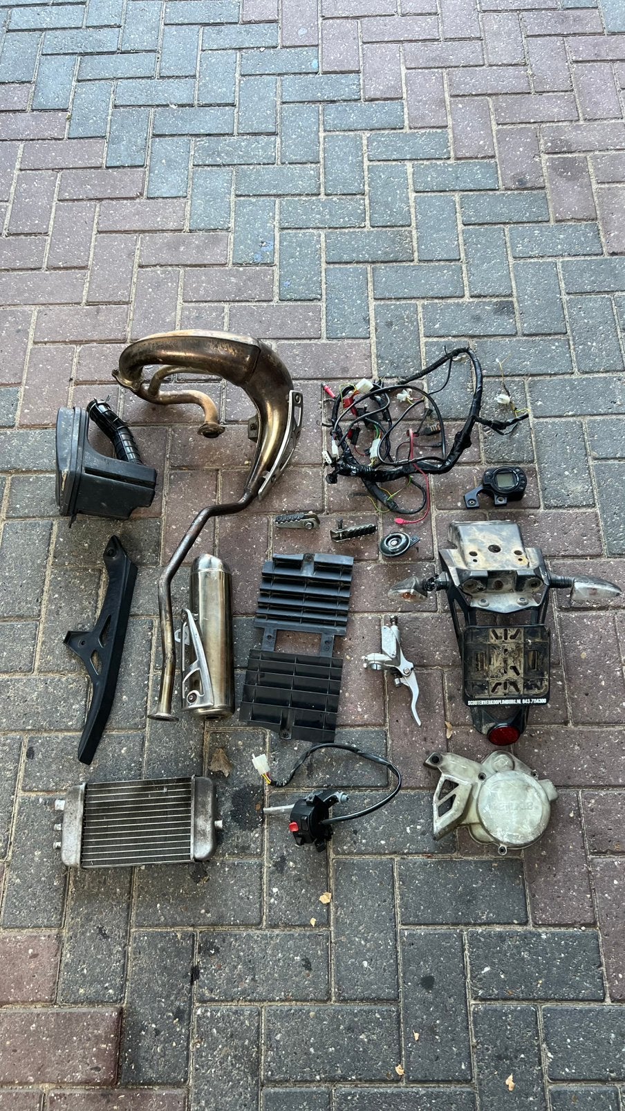 Originele onderdelen Aprilia/Derbi, Ophalen of Verzenden, Gebruikt, Overige typen