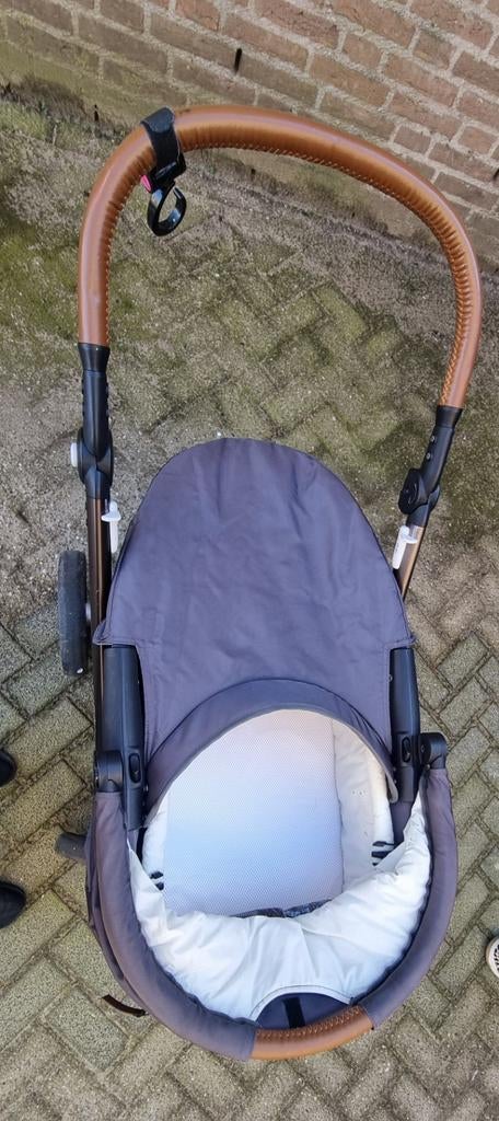 Mutsy Evo kinderwagen Dark Grey en Dark Green, Kinderen en Baby's, Ophalen, Gebruikt, Combiwagen, Mutsy