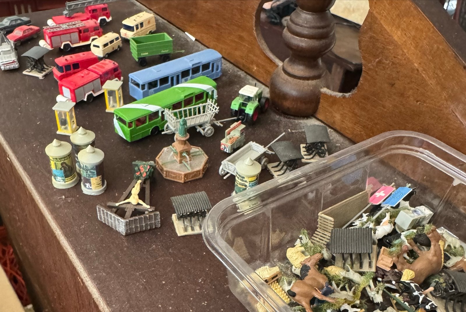 Wiking modelauto's, bussen, vrachtwagens en figuren trix etc, Ophalen of Verzenden, Gebruikt, Overige typen, Overige merken