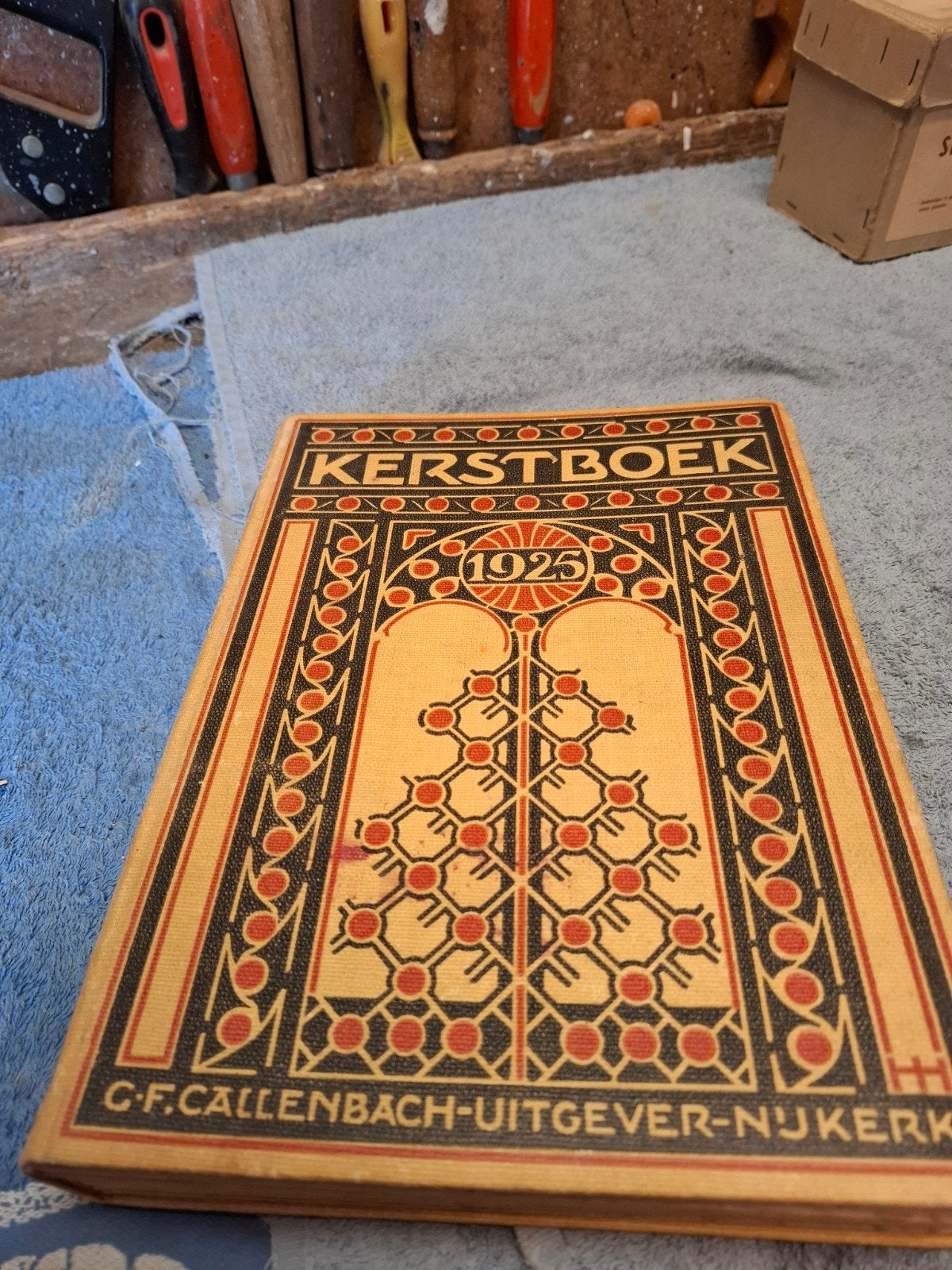 Kerstboek 1925 - C.F. Callenbach Nijkerk - Heel netjes, Verzenden