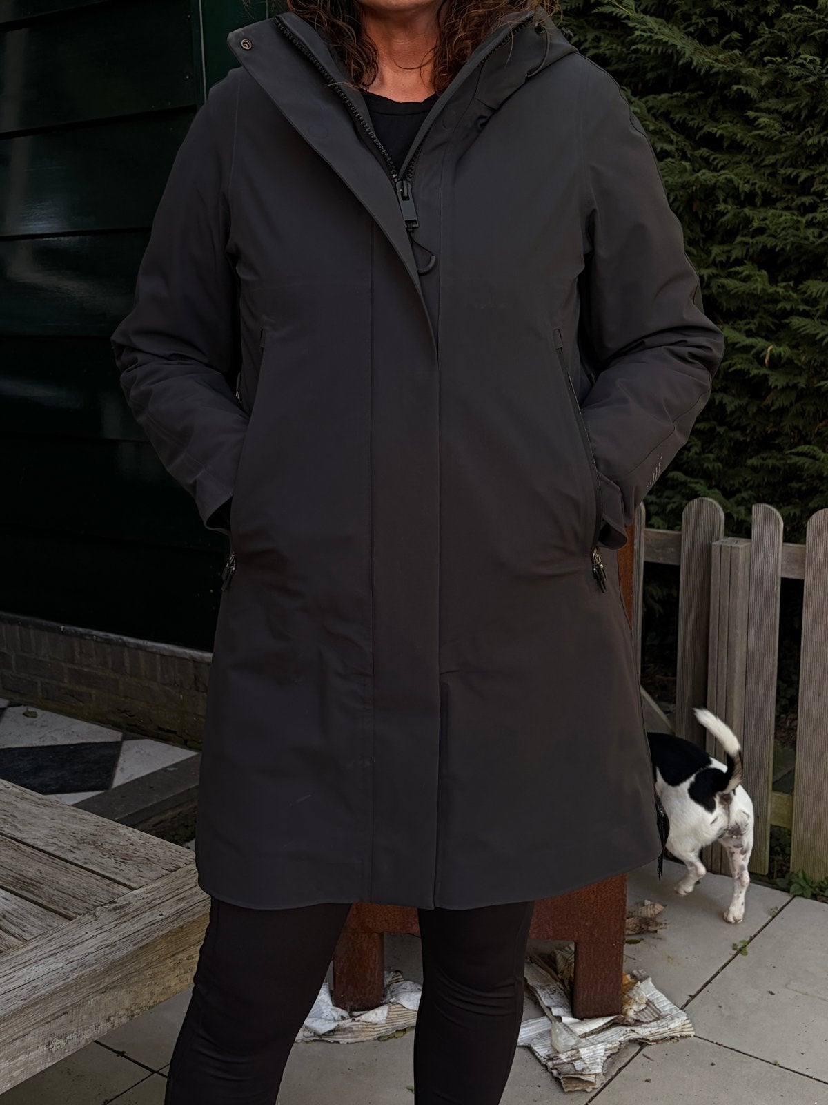 Krakatau Planck Liner Parka, Ophalen of Verzenden, Gedragen, Maat 42/44 (L), Grijs