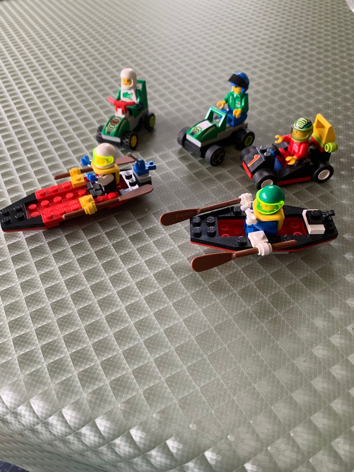 3 raceauto,s+2 bootjes, Ophalen of Verzenden, Zo goed als nieuw