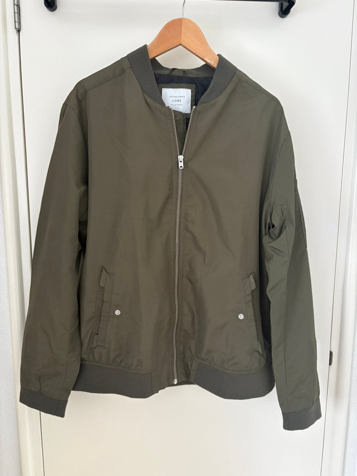 Jas van Jack en Jones maat XL, Kleding | Heren, Ophalen of Verzenden, Zo goed als nieuw, Maat 56/58 (XL), Groen