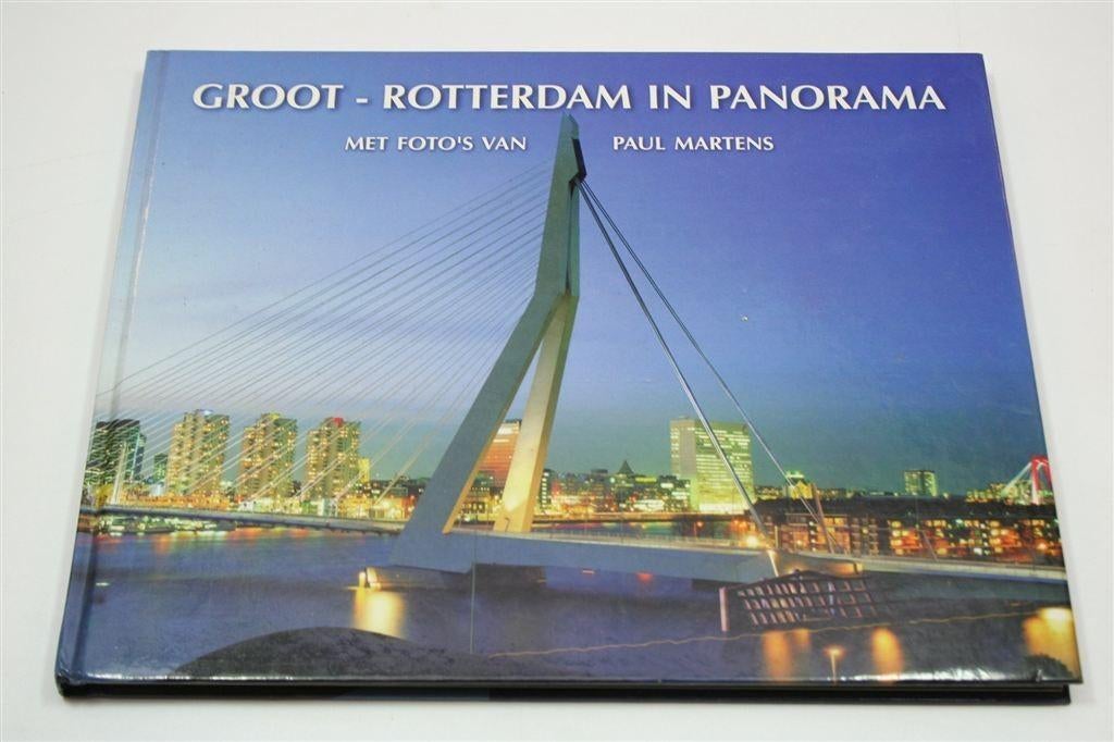 Groot-Rotterdam in Panorama — Fotoboek, Martens 1996, Verzenden, Gelezen, Fotografen