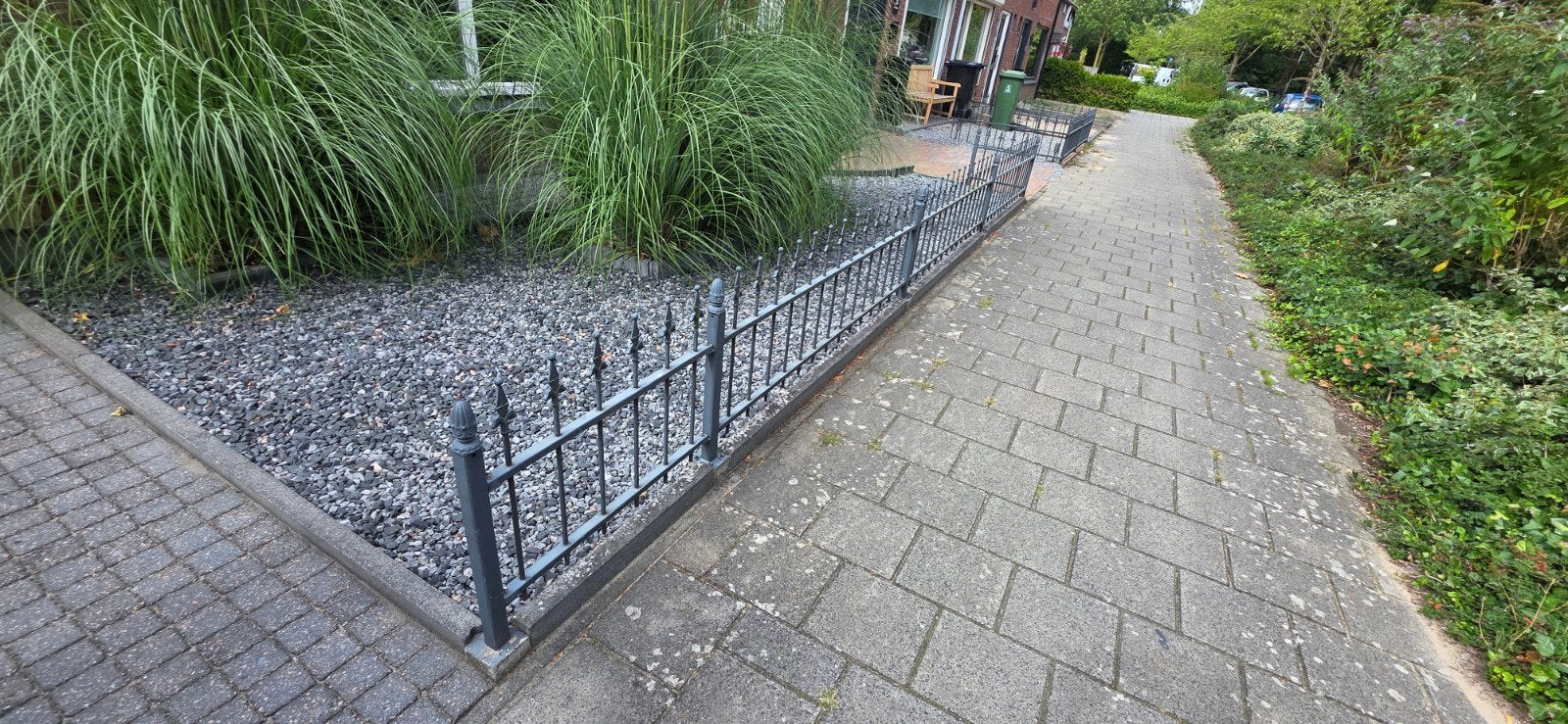 Ijzeren hek werk, Tuin en Terras, Ophalen, Gebruikt, IJzer, Sierhekwerk
