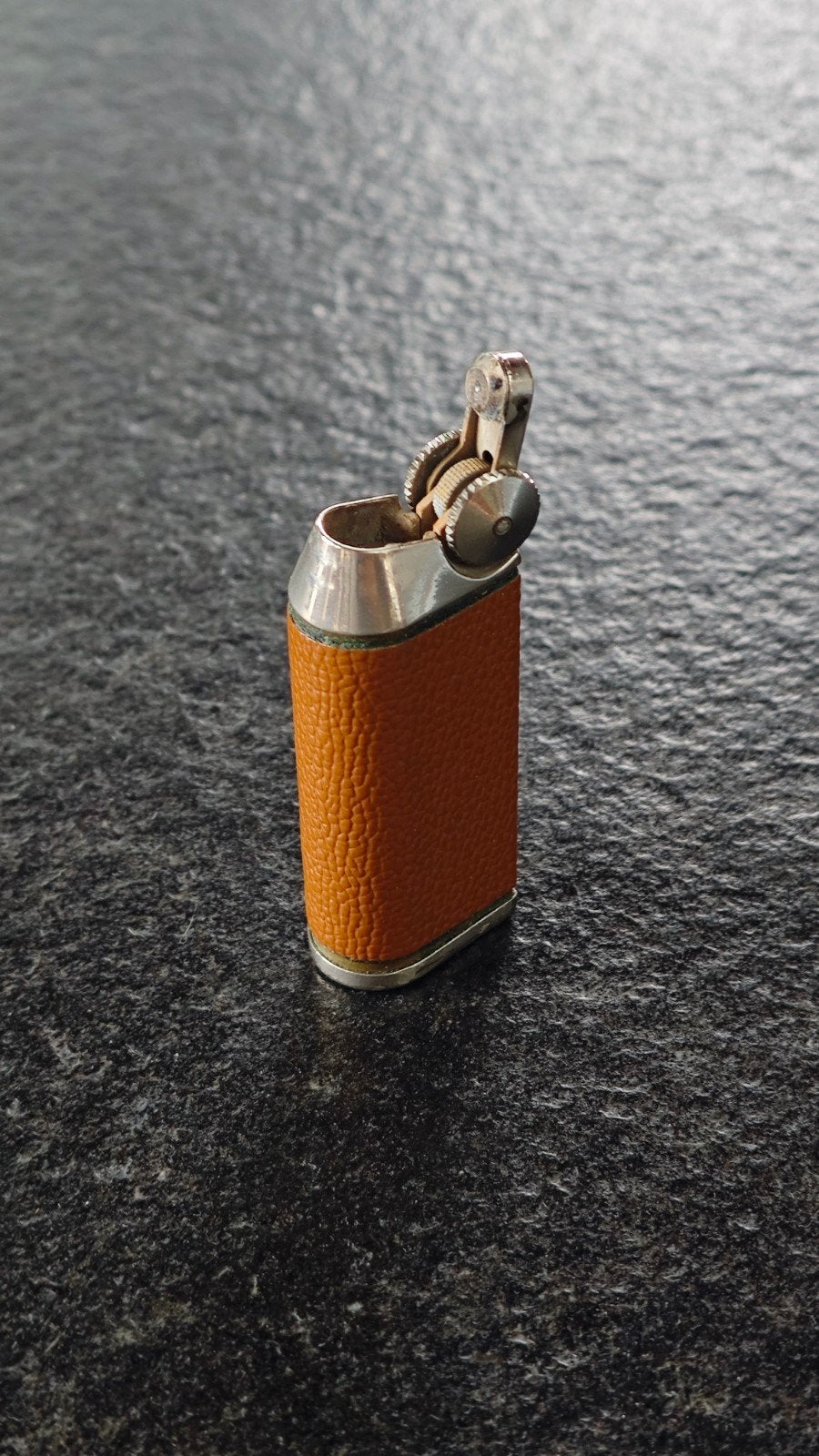 Vintage Popp aansteker - Made in Holland (vonkt niet), Ophalen of Verzenden, Gebruikt, Aansteker