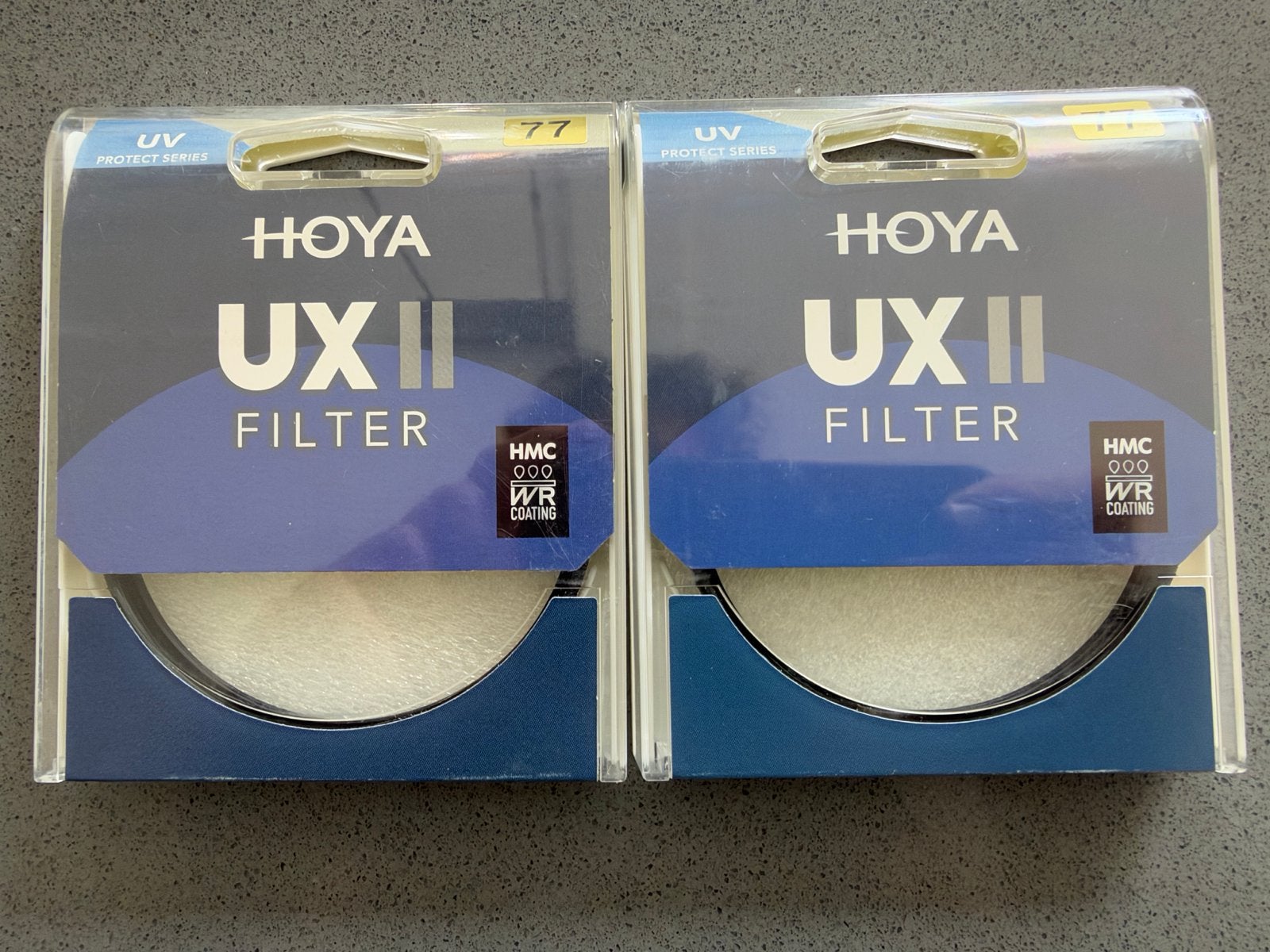 Hoya UX II UV Filter 77mm - Nieuw in verpakking, Ophalen of Verzenden, 70 tot 80 mm, Multi-coating, Hoya