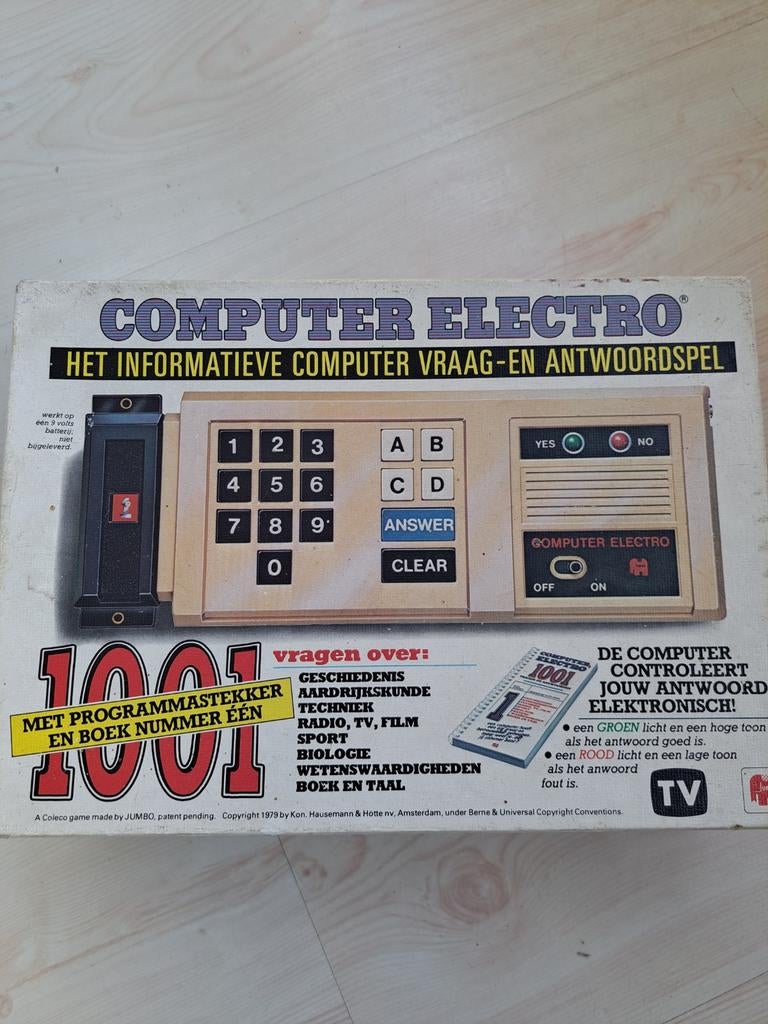 Computer Electro - Met informatieve computer vragen, Ophalen of Verzenden, Gebruikt, Jumbo