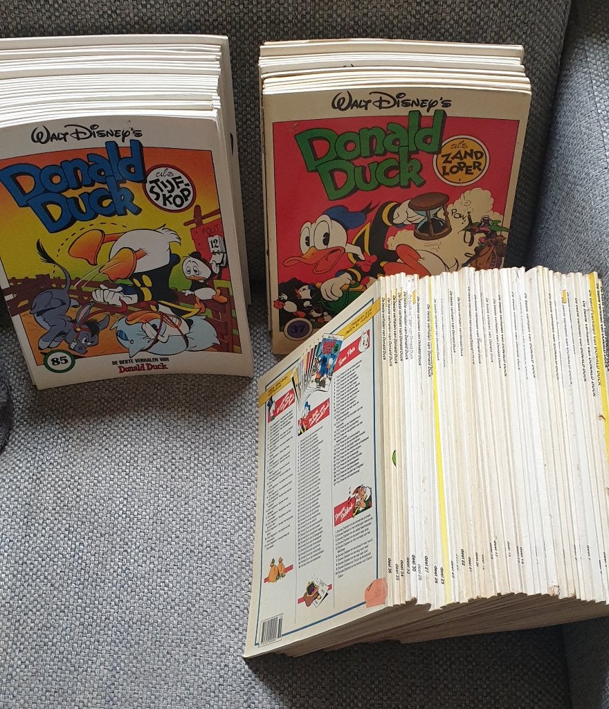 Donald Duck als...serie. zie foto's en info., Meerdere stripboeken, Ophalen of Verzenden, Gelezen