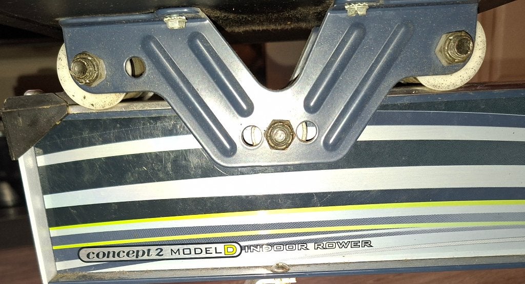 Concept2 Model D, Ophalen, Benen, Gebruikt, Metaal
