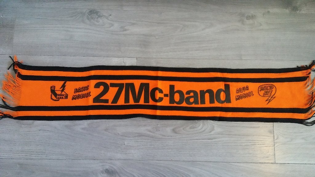 27mc 27 mc band basis mobiel vintage radio sjaal sjaaltje, Ophalen of Verzenden, Gebruikt, Overige typen