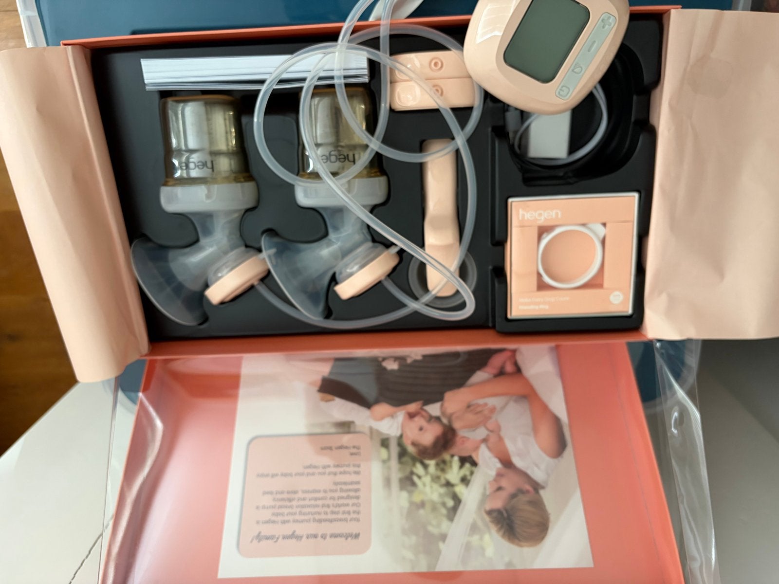 Hegen Dubbele Elektrische Kolf SoftSqround, Overige merken, Automatisch, Borstkolf, Ophalen of Verzenden