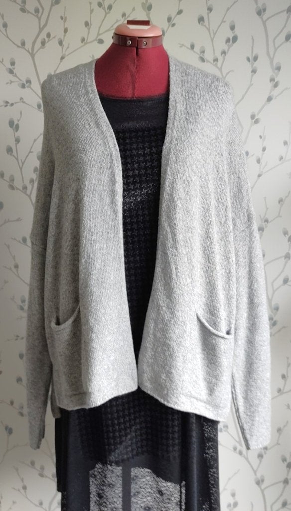 SIBIN LINNEBJERG Zilver-Grijs Vest maat XS=S/M ( Nieuw), Nieuw, Ophalen of Verzenden, SIBIN LINNEBJERG, Maat 36 (S)