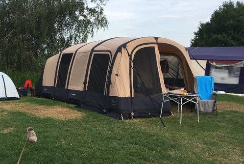 Bardani AirSpace 340TC tunneltent -incl. grondzeil + tapijt, Ophalen, Zo goed als nieuw, Tot en met 4