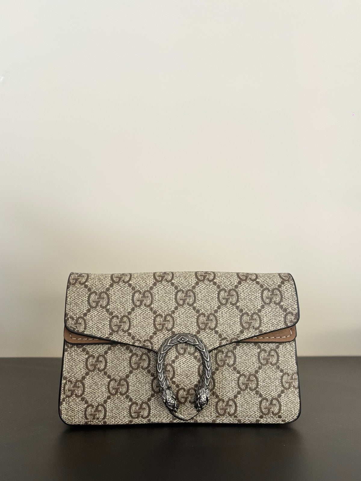 Gucci Dionysus Super Mini Tas - nieuw, Ophalen of Verzenden, Zo goed als nieuw, Beige, Avondtasje