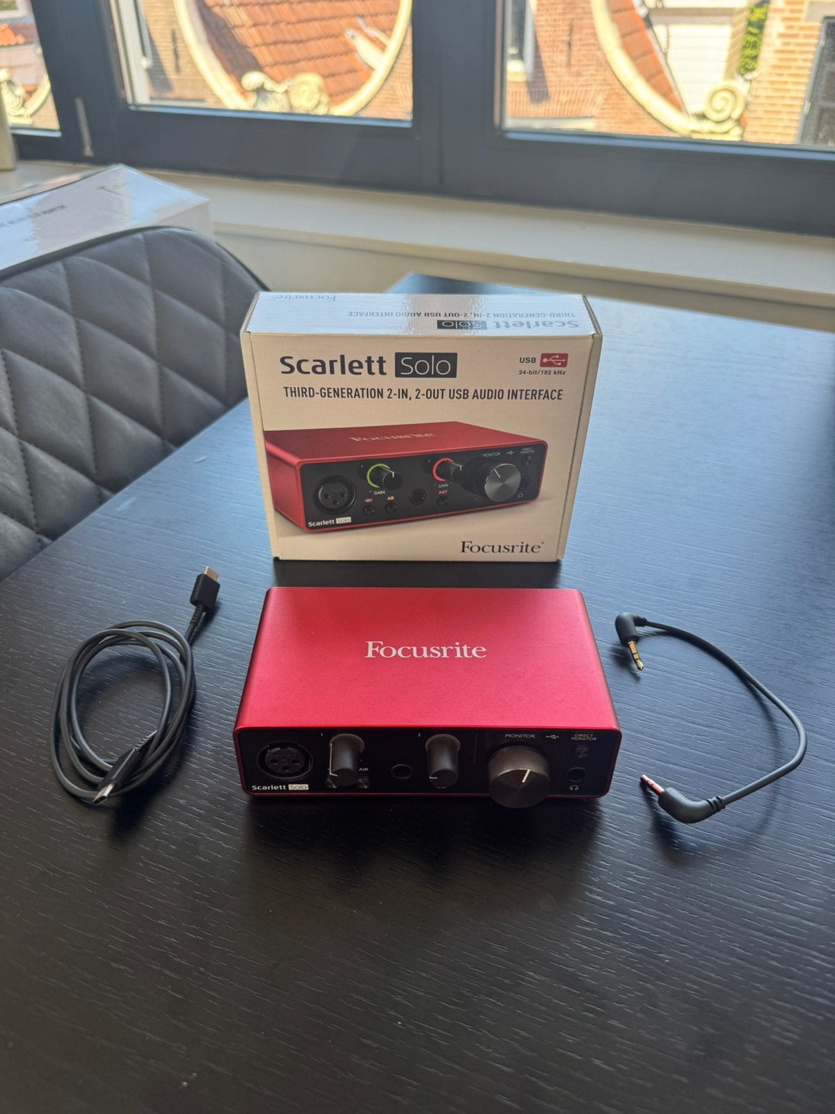 Focusrite SCRALETT SOLO 3RD GENERATION, Ophalen, Zo goed als nieuw, Audio