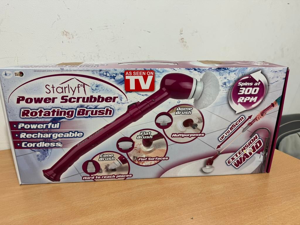 Draadloze Elektrische Schoonmaakborstel Starlyf  ( Nieuw ), Ophalen of Verzenden