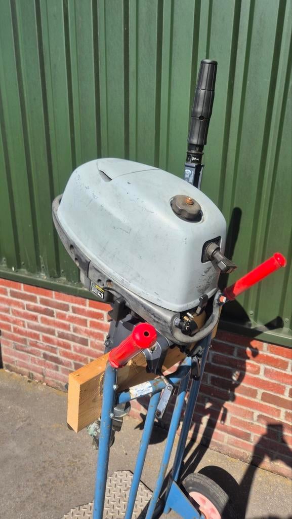 Yamaha 4 pk 4 takt kortstaart, Watersport en Boten, Ophalen, Minder dan 5 pk, Viertaktmotor, Zo goed als nieuw