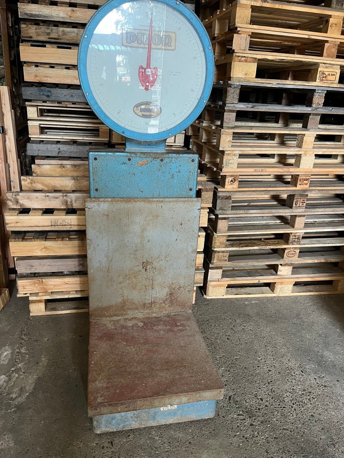 Prior weegschaal 100kg, Ophalen, Zo goed als nieuw, Personenweegschaal, 100 kg of meer