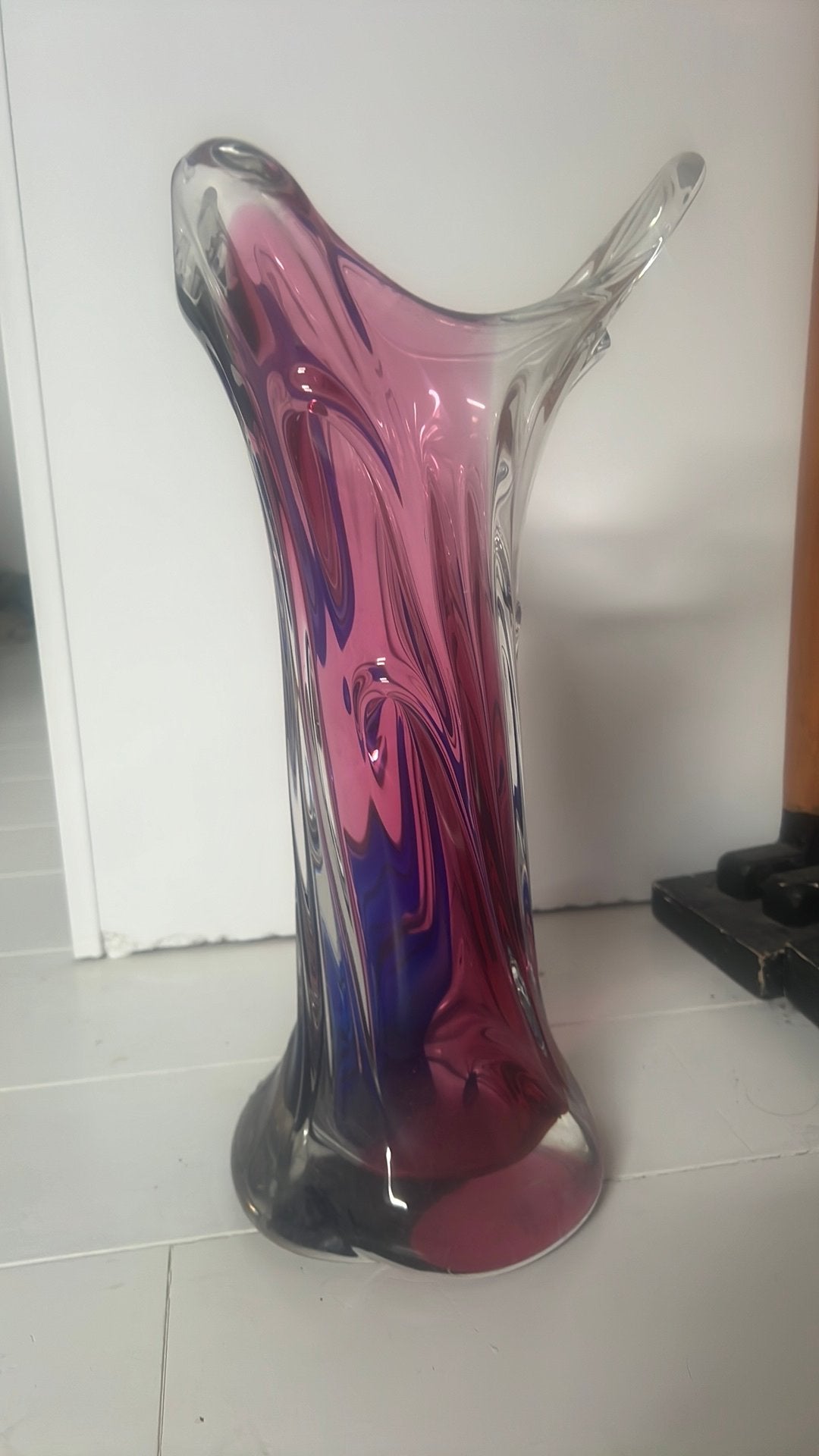 Murano glazen vaas . Zware en mooie kwaliteit, Ophalen