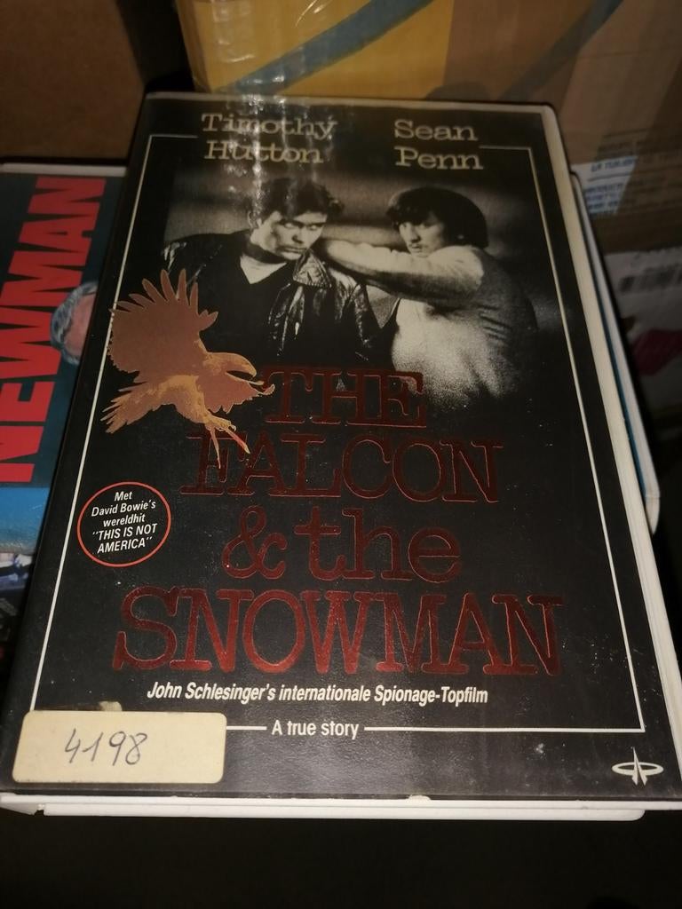 VHS ex-rental - The Falcon And The Snowman, Vanaf 16 jaar, Ophalen of Verzenden, Gebruikt, Horror
