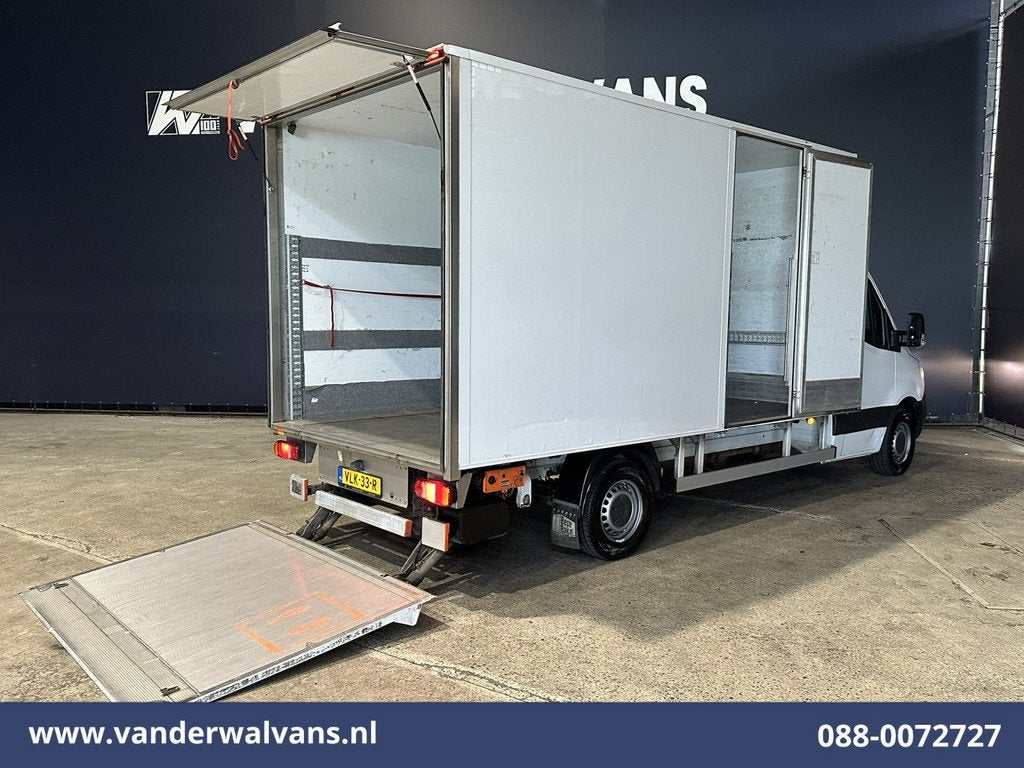 Mercedes-Benz Sprinter 314 CDI 143pk Bakwagen Laadklep Zijde, 13 km/l, Gebruikt, 2000 kg, Wit