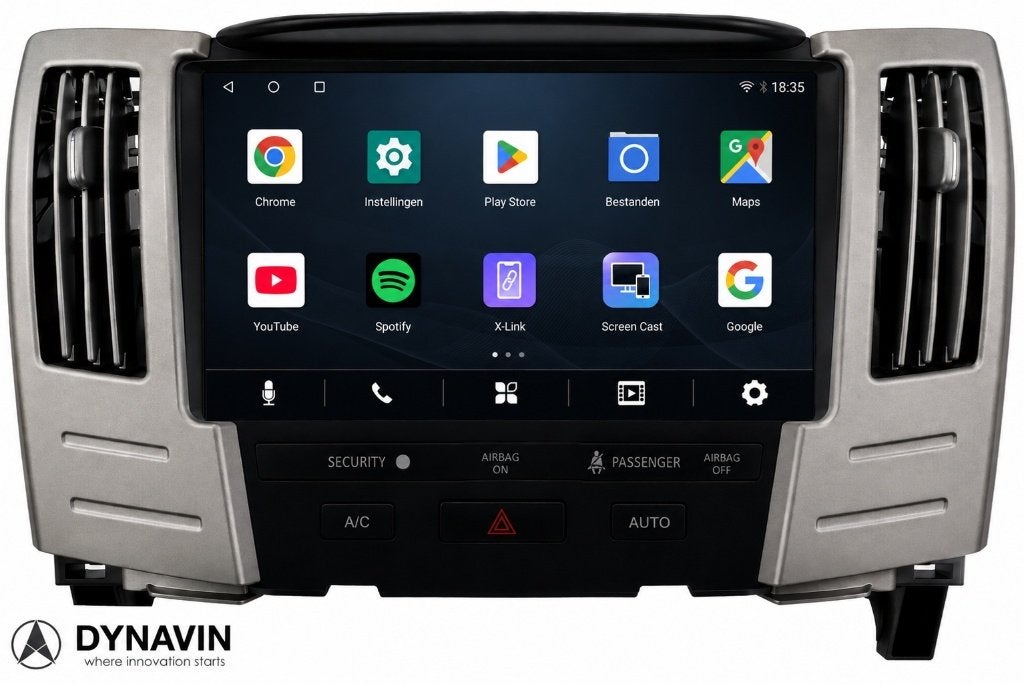 radio navigatie lexus RX carkit android 16 carplay Dynavin, Ophalen of Verzenden, Dynavin, Verkoop@inbouwnavigatie.com, Oberonweg 262 3208pg