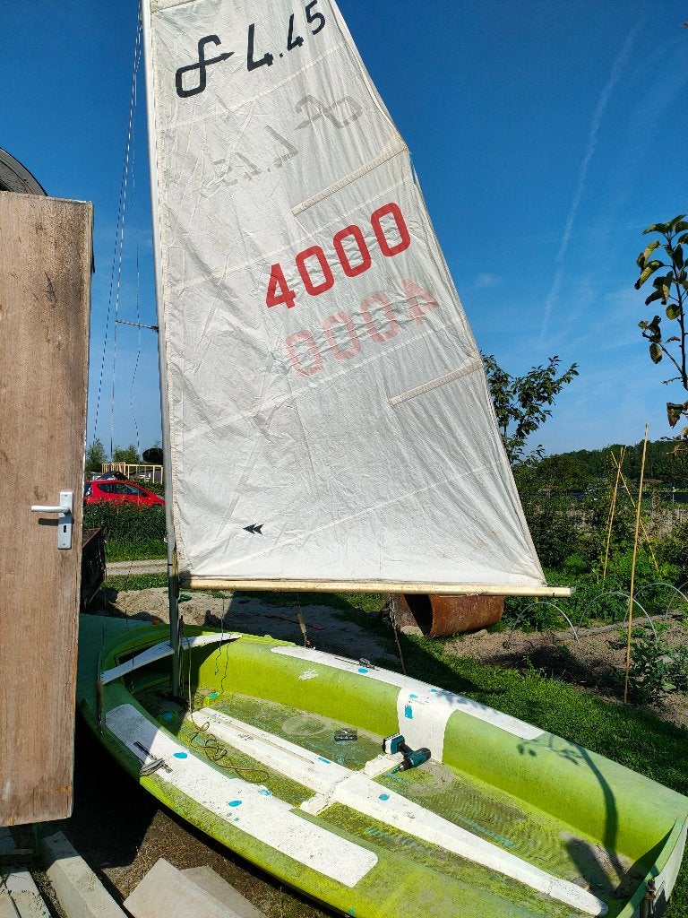 zeilboot, Watersport en Boten, Open zeilboten, Ophalen, Gebruikt, Inclusief trailer, 20 cm