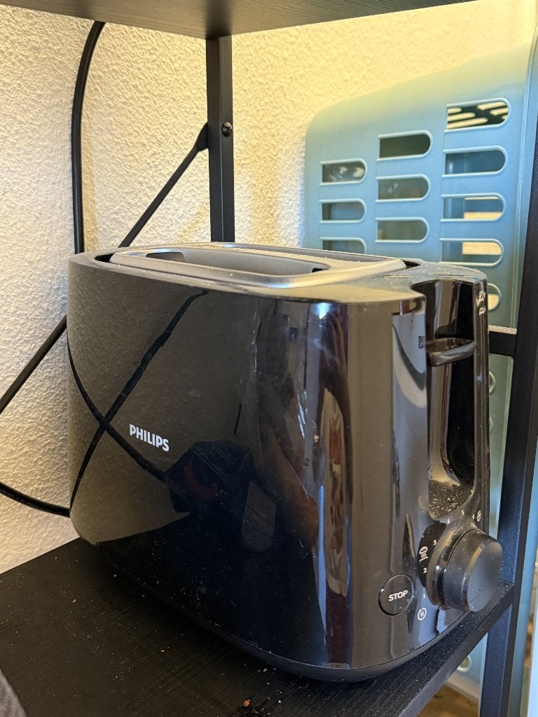 Toaster, Ophalen, Zo goed als nieuw, Rvs of Chroom