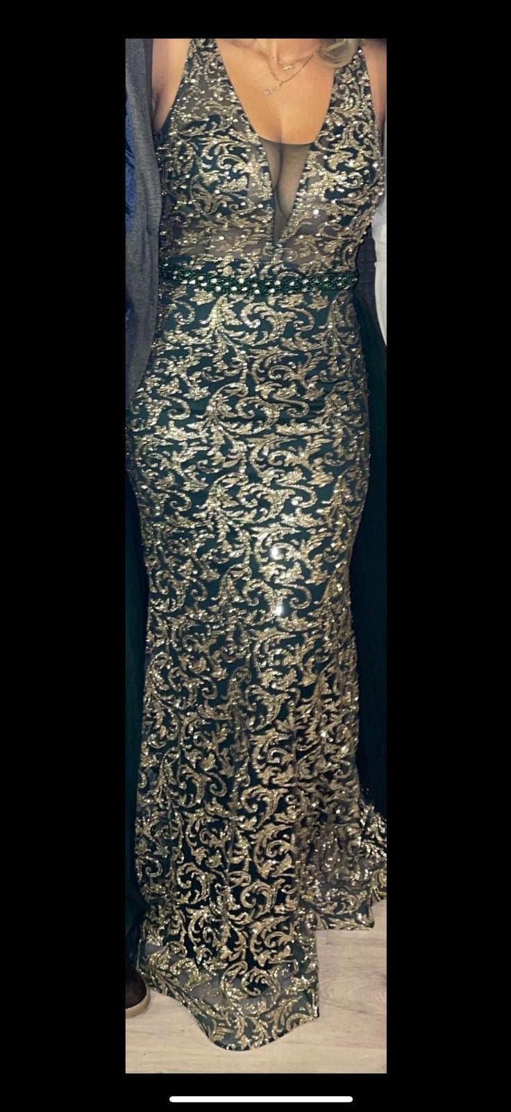 Feest jurk, Kleding | Dames, Gelegenheidskleding, Maat 38/40 (M), Galajurk, Ophalen of Verzenden, Zo goed als nieuw