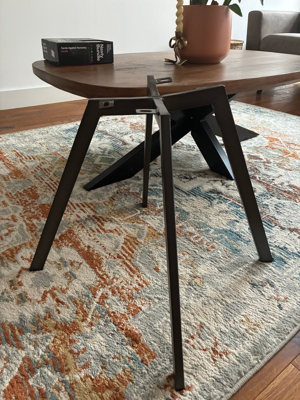 metalen onderstel, Ophalen, 100 tot 150 cm, Zo goed als nieuw, 150 tot 200 cm