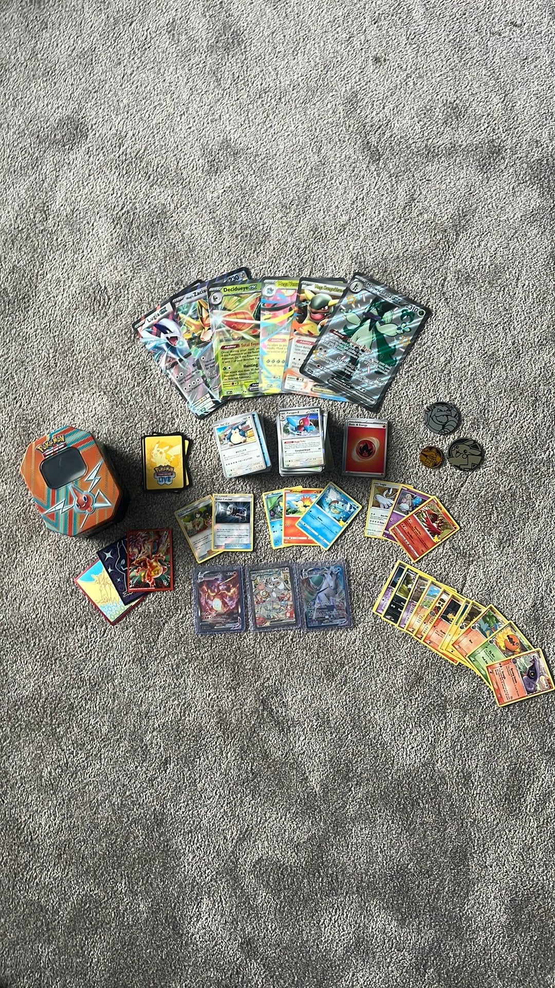 Pokemon kaarten ruilen of kopen!, Ophalen of Verzenden, Zo goed als nieuw, Meerdere kaarten
