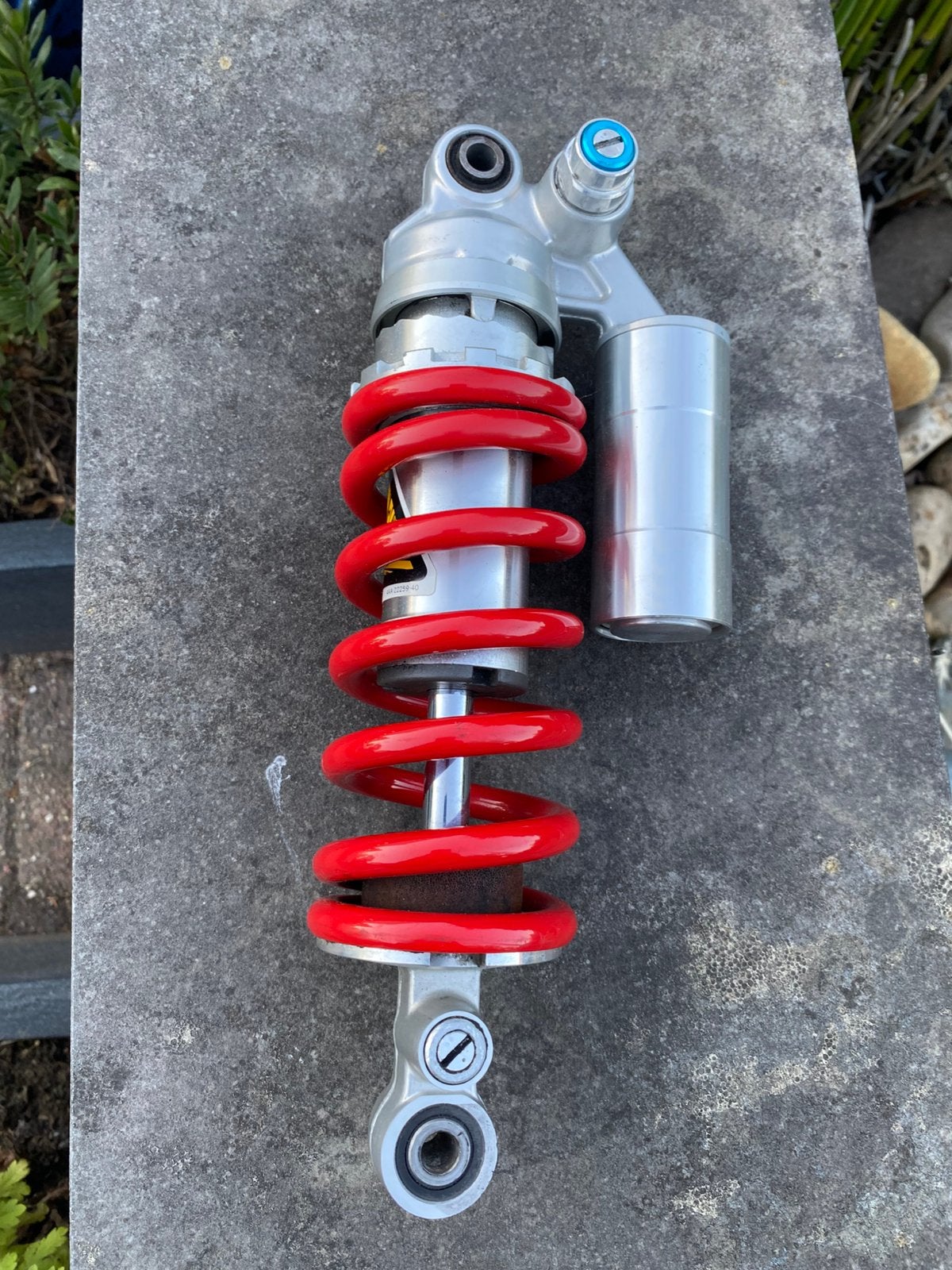 Achterschokbreker en originele standaard Yamaha R6 RJ05 2003, Motoren, Ophalen, Gebruikt