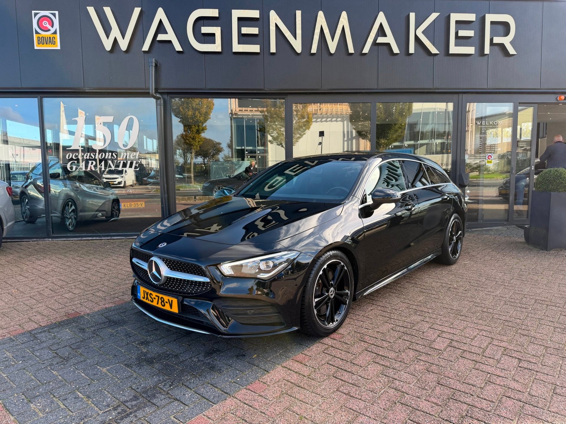 Mercedes-Benz CLA-klasse Shooting Brake 220 Premium Plus AUT, Auto's, Gebruikt, Euro 6, Grijs, 1600 kg