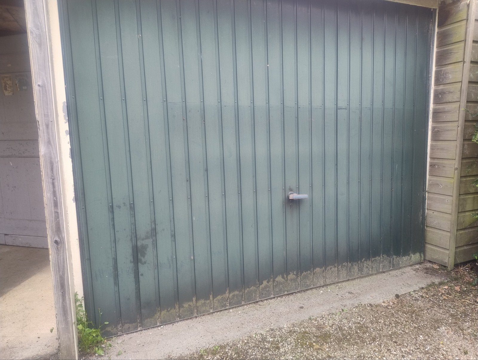 Te koop gemotoriseerde garagedeur, Ophalen