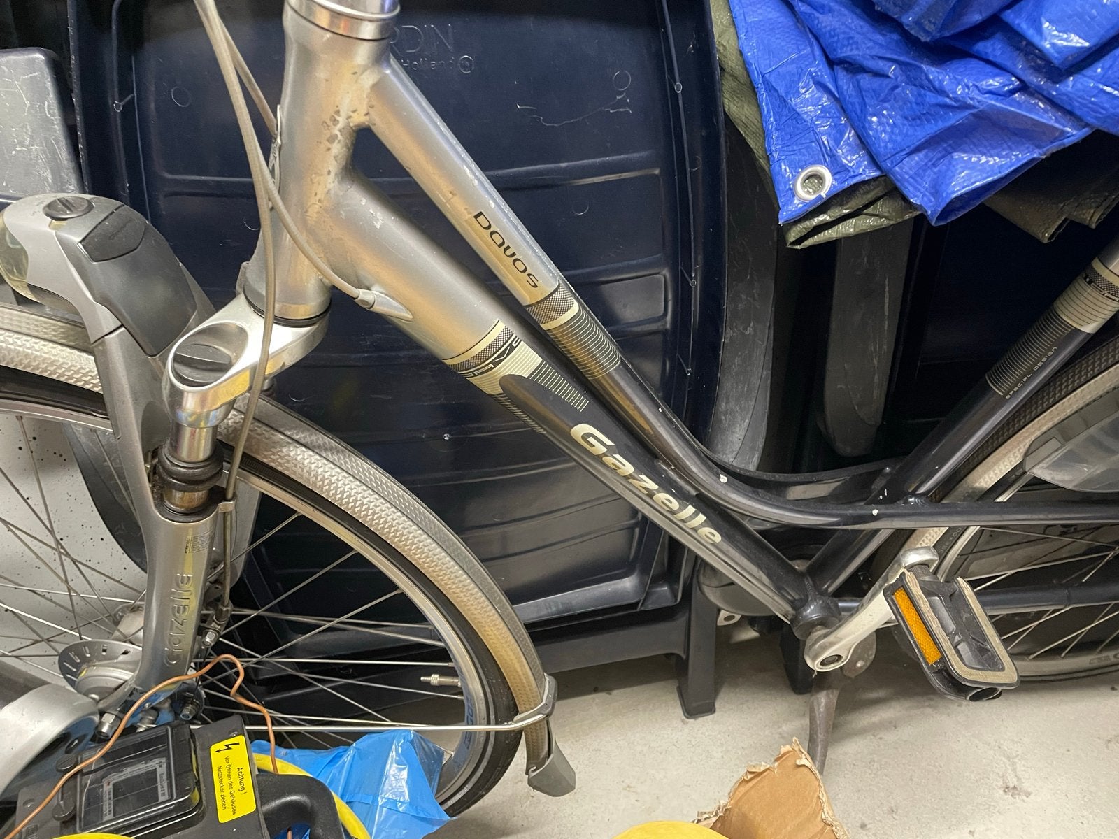 Gazelle Davos Damesfiets, Ophalen, Terugtraprem, Versnellingen, Gazelle