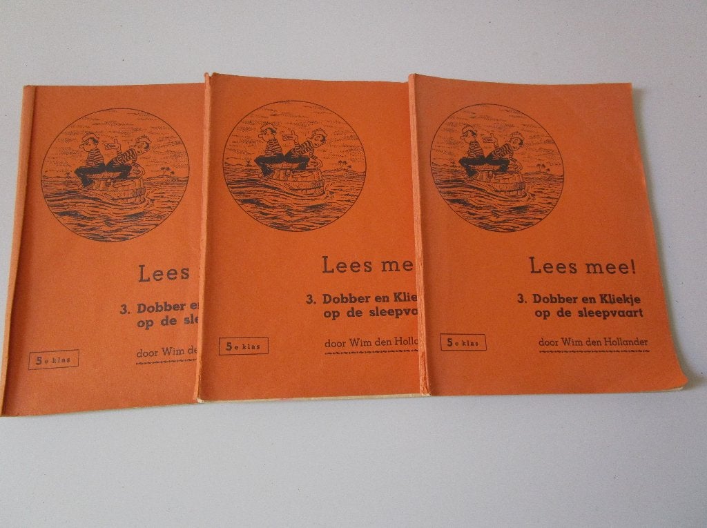 Lees Mee! 3. Dobber en Kliekje op de sleepvaart (1949), Ophalen of Verzenden, Wim den Hollander