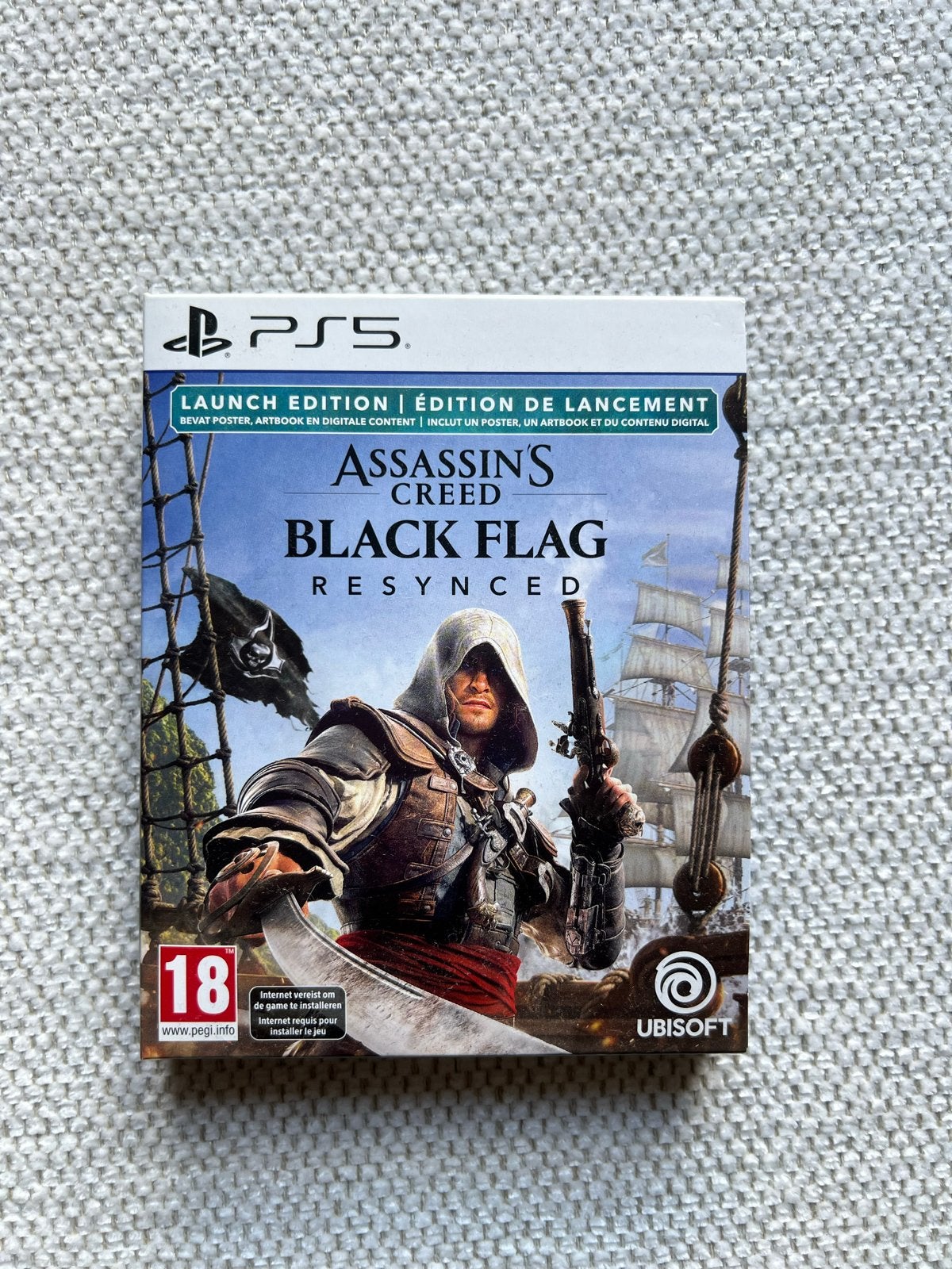Assassin's Creed Black Flag Resynced PS5 Launch Edition, Avontuur en Actie, Online, Vanaf 18 jaar, 1 speler