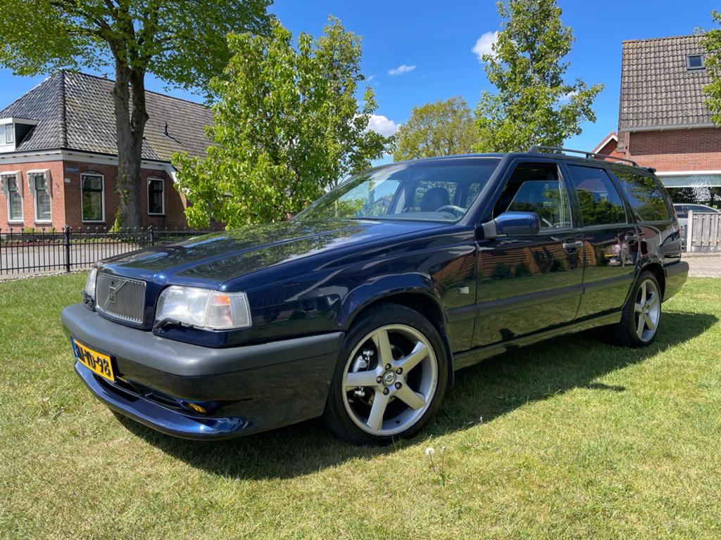 Volvo 850 2.3 T5 Automaat estate, 1436 kg, Blauw, Stationwagon, Particulier