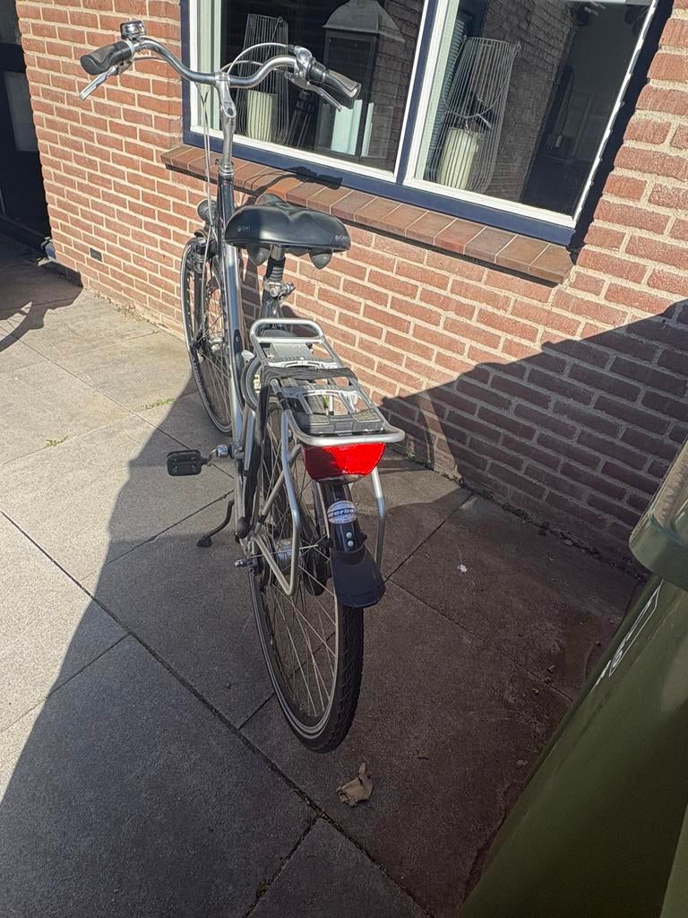 Damesfiets sparta, Ophalen