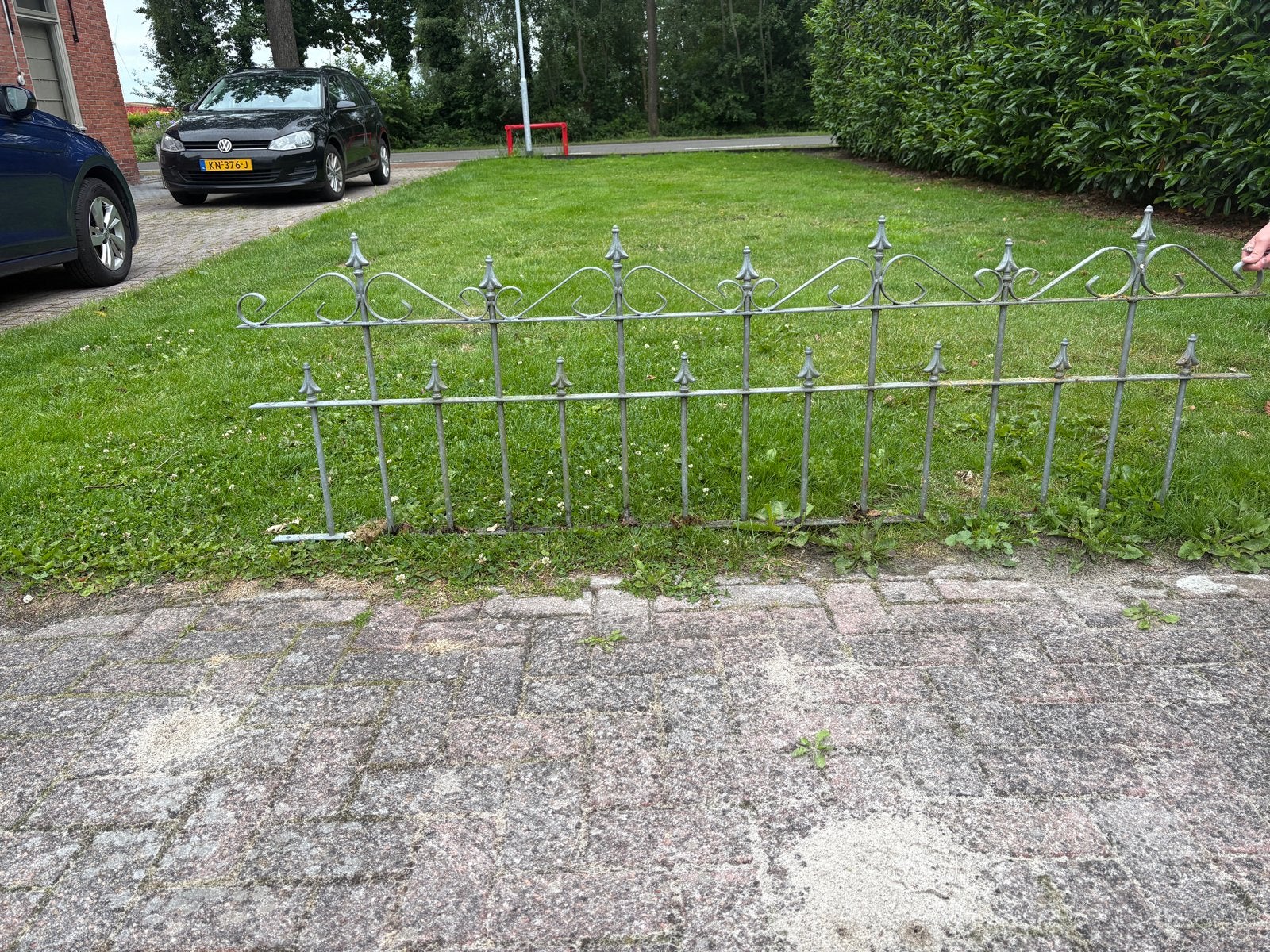 Decoratief ijzeren hekwerk - Tuinhek, Ophalen, Gebruikt, IJzer, Tuinhek