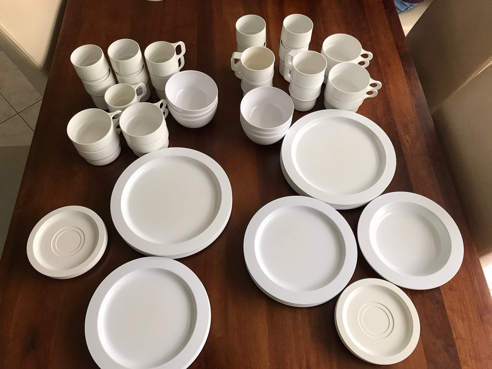 Coppia servies., Ophalen of Verzenden, Gebruikt