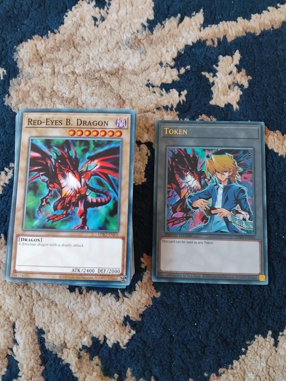 Joey's Red Eyes Black Dragon Deck, Ophalen of Verzenden, Nieuw, Foil