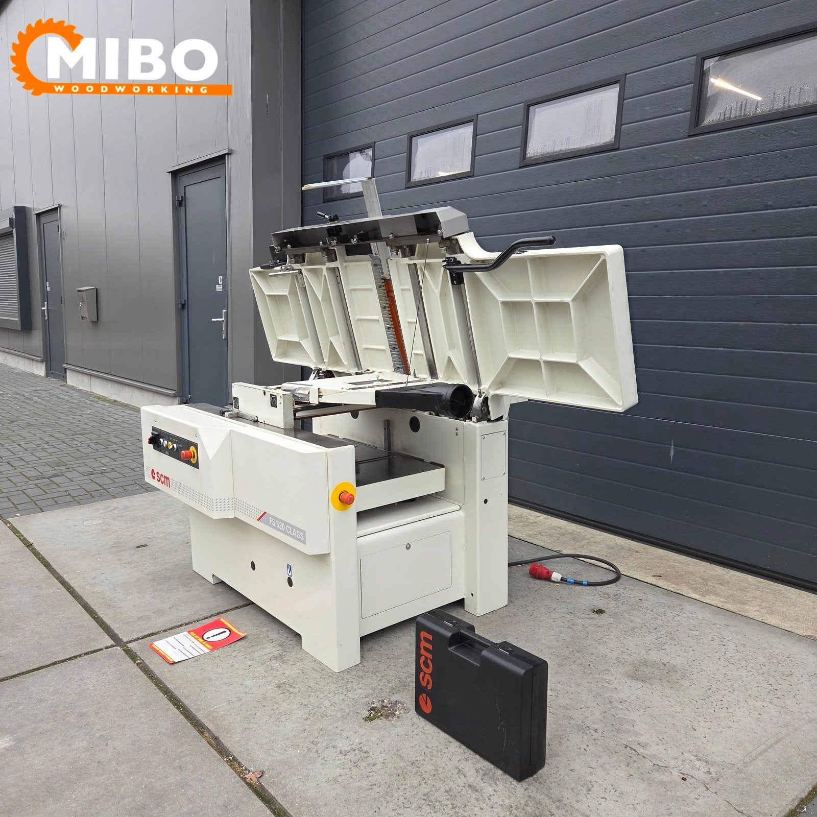 SCM Vlakenvandiktebank 520mm schaafbank *** Vol opties, Doe-het-zelf en Verbouw, Schaafmachines, Ophalen of Verzenden, Zo goed als nieuw