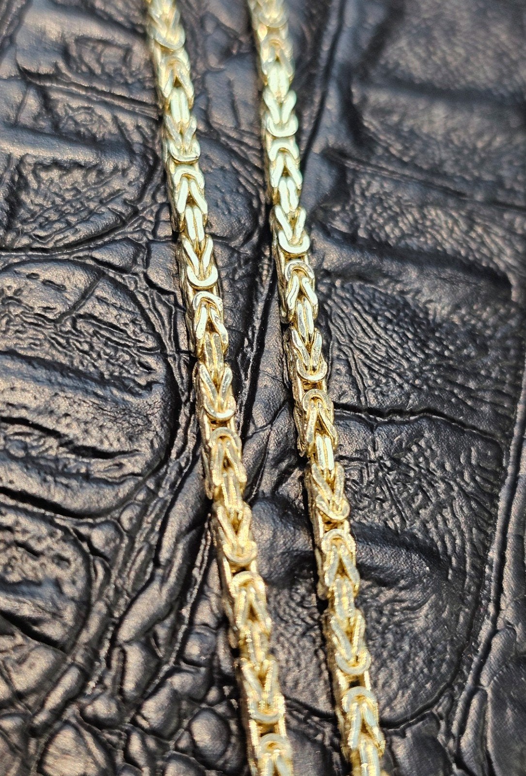 Prachtige Koningsketting 14k goud 1.8mm 67cm lang, Ophalen of Verzenden, Nieuw, Goud, Goud