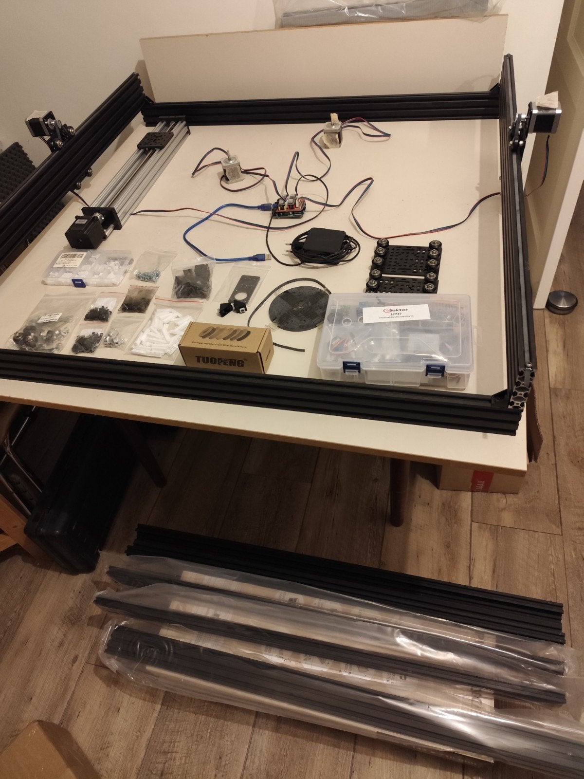 Foto 7 van CNC printer DIY project onderdelen steppermotor arduino