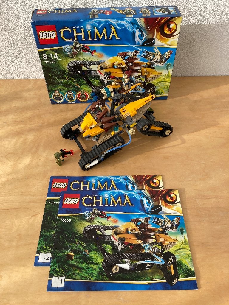 LEGO Chima Laval's Royal Fighter - 70005, Overige thema's, Lego, Ophalen of Verzenden, Zo goed als nieuw